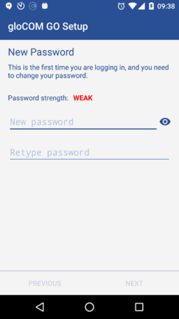 New Password